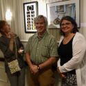 Gallery Exhibit Opening with Wyoming Eclipse Collage