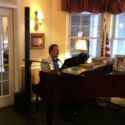 Entertaining at Sunrise Assisted Living Peabody